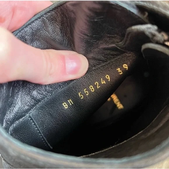 Saint Laurent miles baby eighty heel ankle booties - Picture 10 of 13